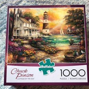 COPY - Cottage by the sea 1000 piece jigsaw puzzle